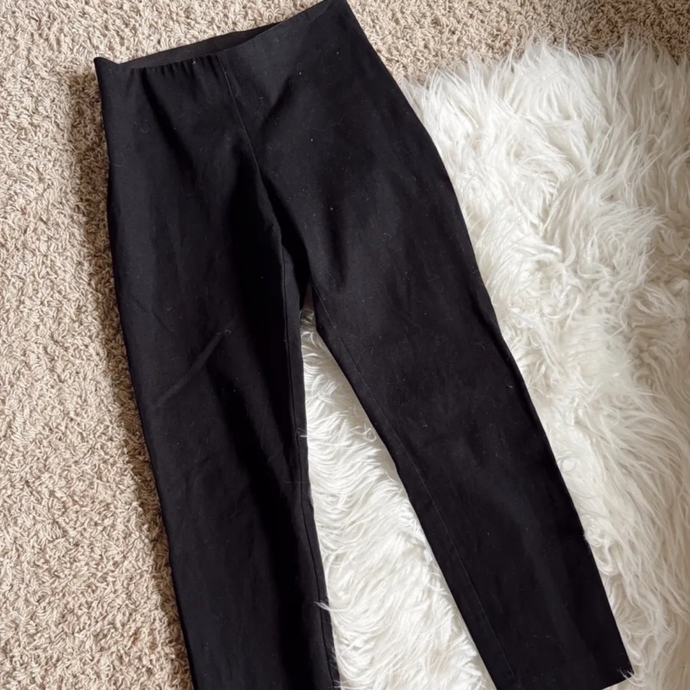 Black High-Waisted Casual Dress Pants • Size 4